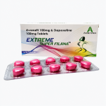 粉水鬼 EX SUPER FILANA｜阿伐那非双效片 舒适型10粒装
