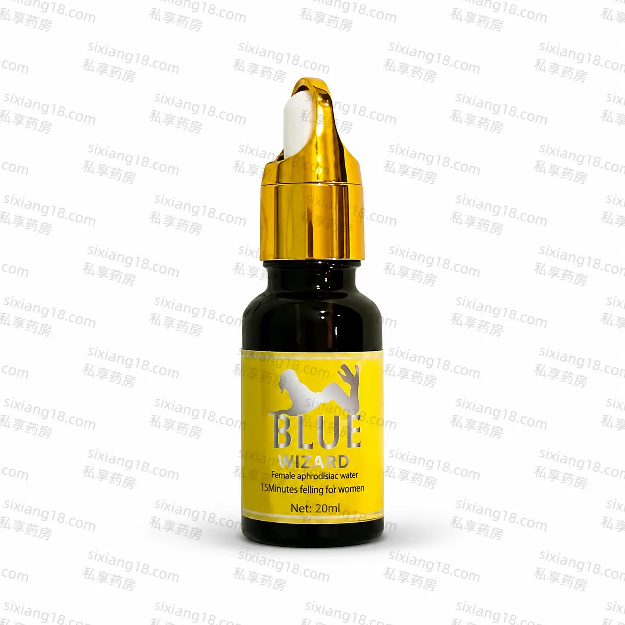 Blue Wizard 小金水（美国大牌） 女用催情液 20ml 女性高潮增强 激情提升 私密催情滴剂