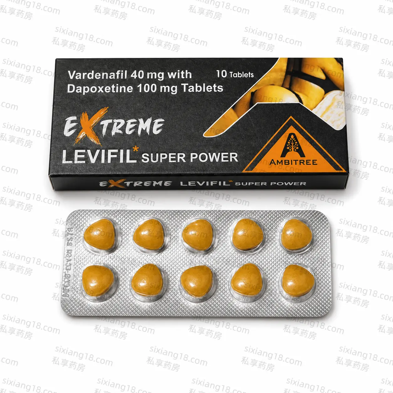 金女郎 – 艾力达双效 EXTREME LEVIFIL SUPER POWER Vardenafil