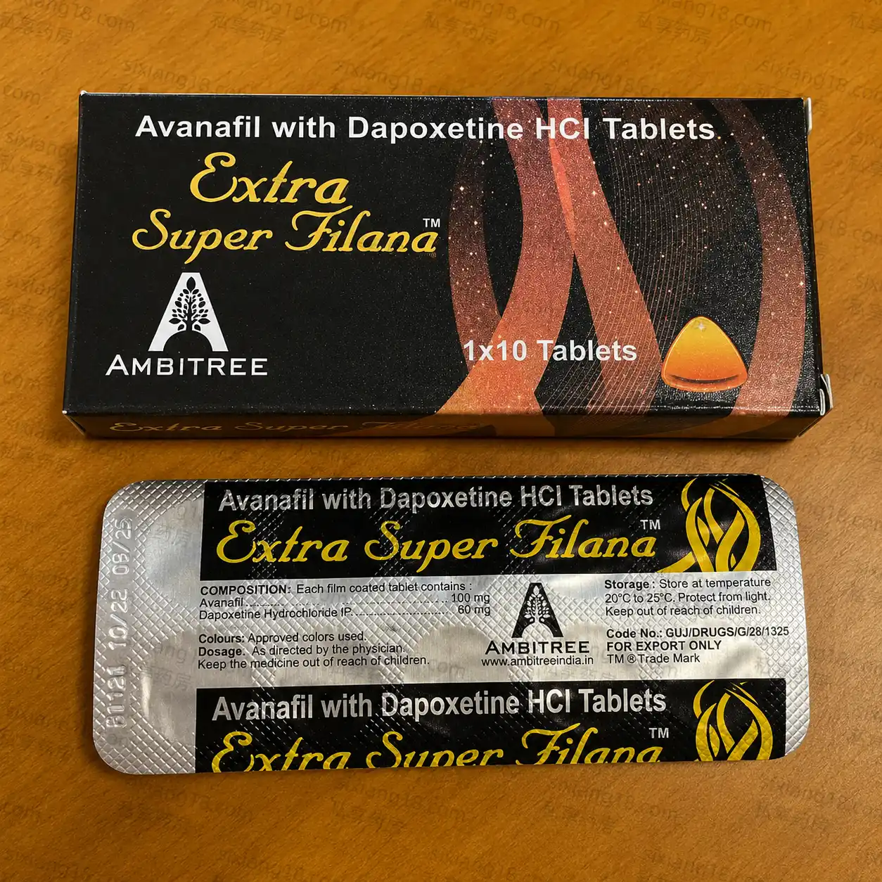 黑水鬼 – 阿伐那非双效片 EXTRA SUPER FILANA