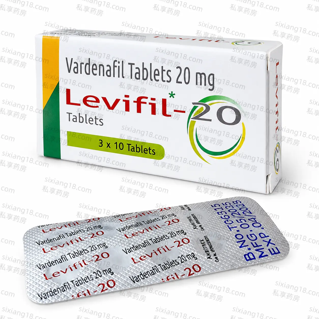 艾力达 Levifil-20 包装侧面