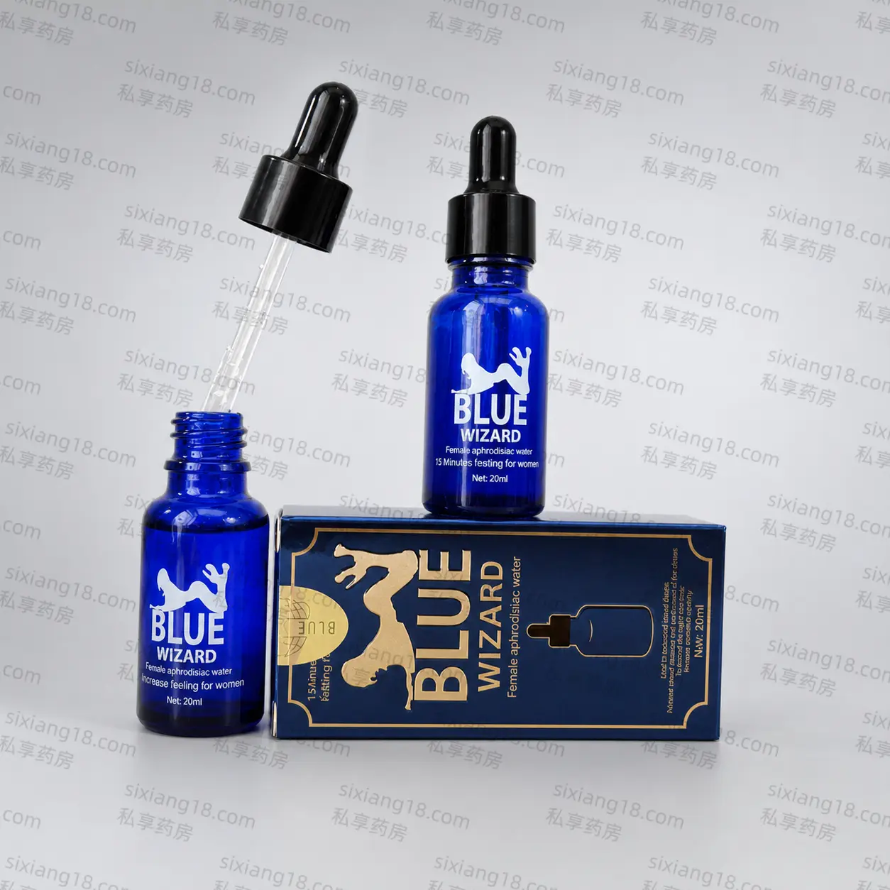 小蓝瓶 Blue Wizard 产品实拍